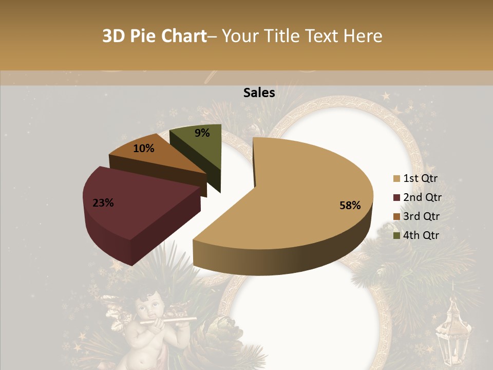 Candle Album Season PowerPoint Template