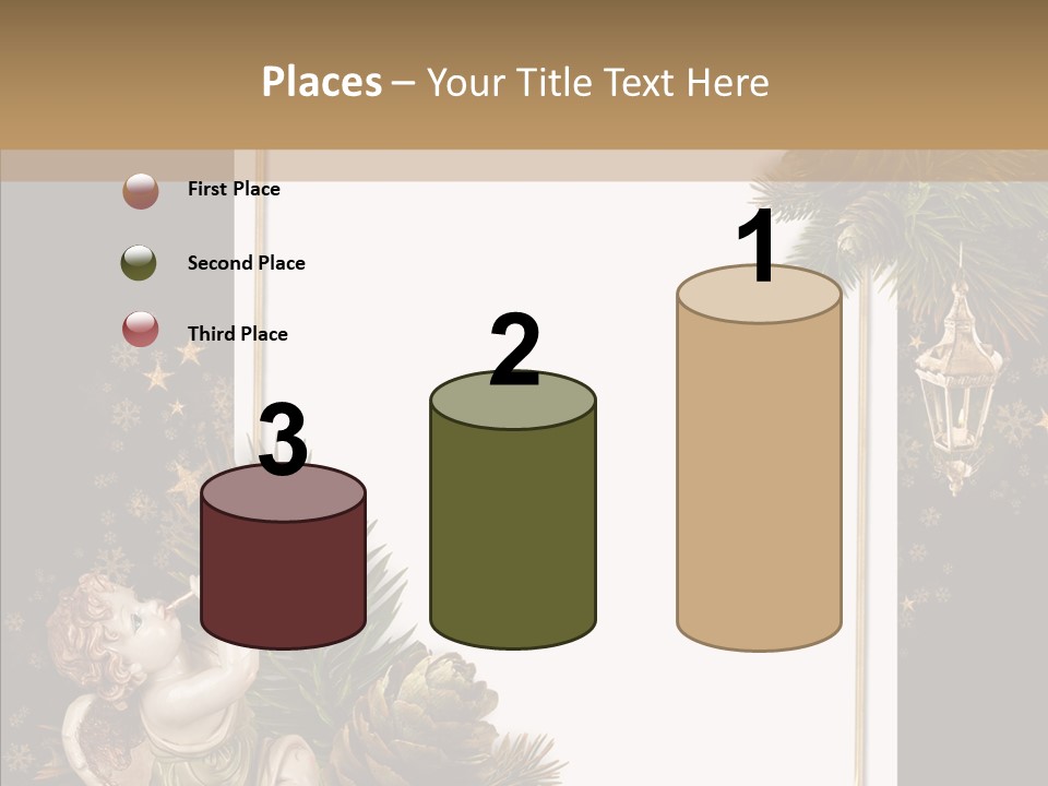 Gift Album Decor PowerPoint Template