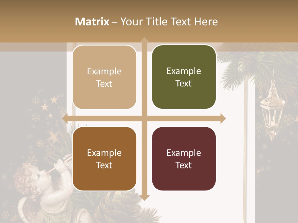 Gift Album Decor PowerPoint Template