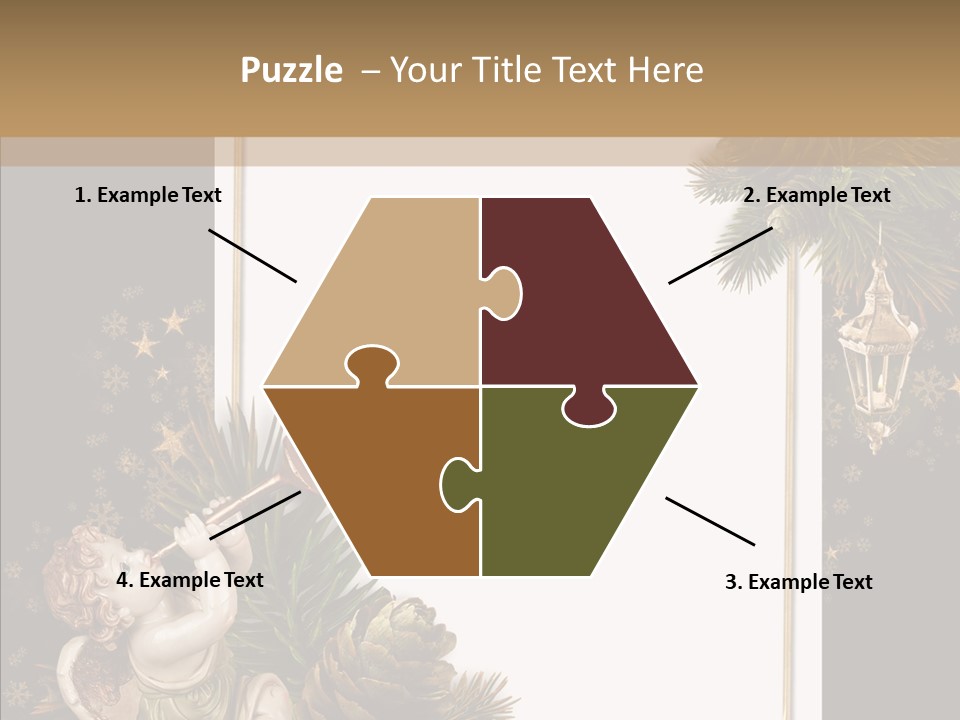 Gift Album Decor PowerPoint Template