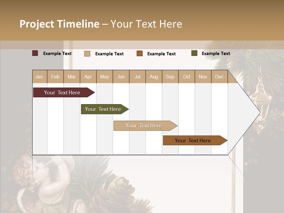 Gift Album Decor PowerPoint Template