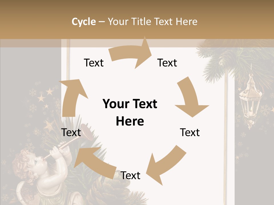 Gift Album Decor PowerPoint Template