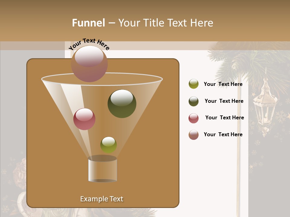 Gift Album Decor PowerPoint Template