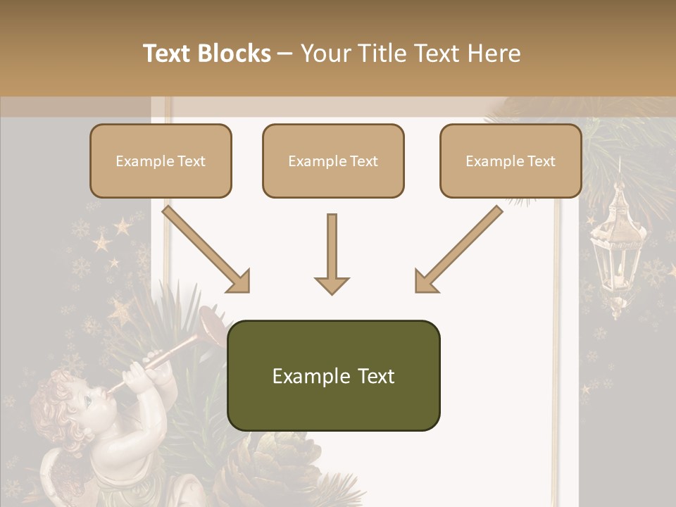 Gift Album Decor PowerPoint Template