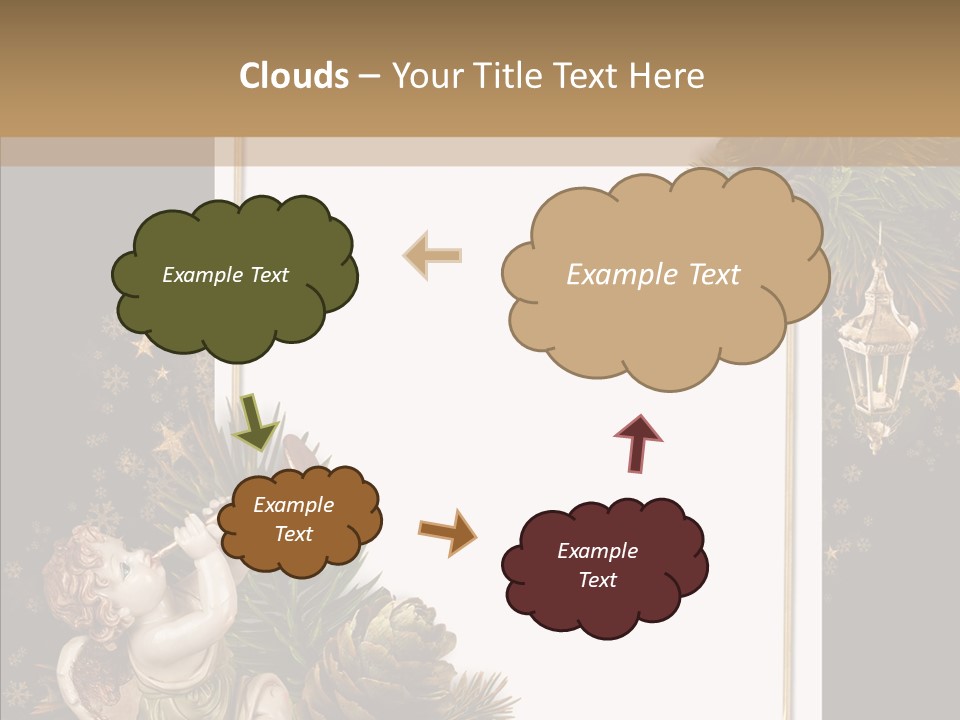 Gift Album Decor PowerPoint Template