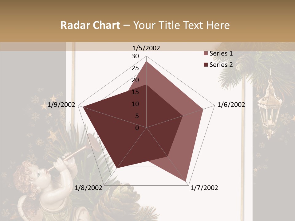 Gift Album Decor PowerPoint Template