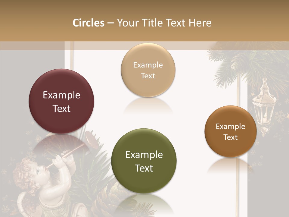 Gift Album Decor PowerPoint Template