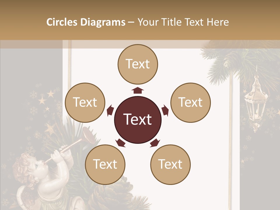 Gift Album Decor PowerPoint Template