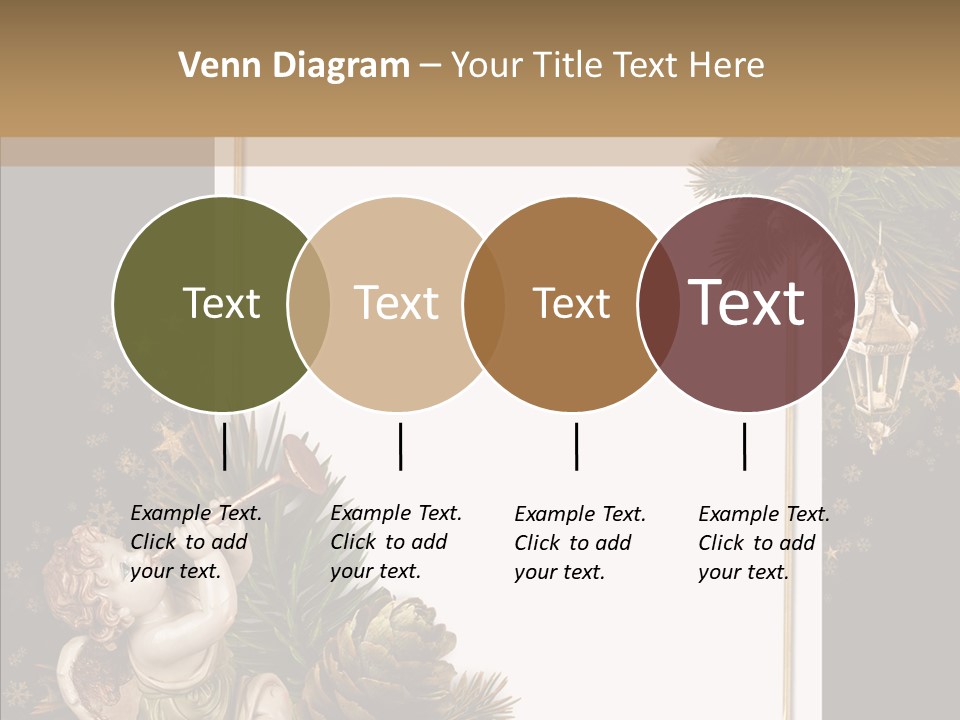 Gift Album Decor PowerPoint Template