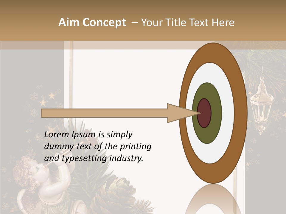 Gift Album Decor PowerPoint Template