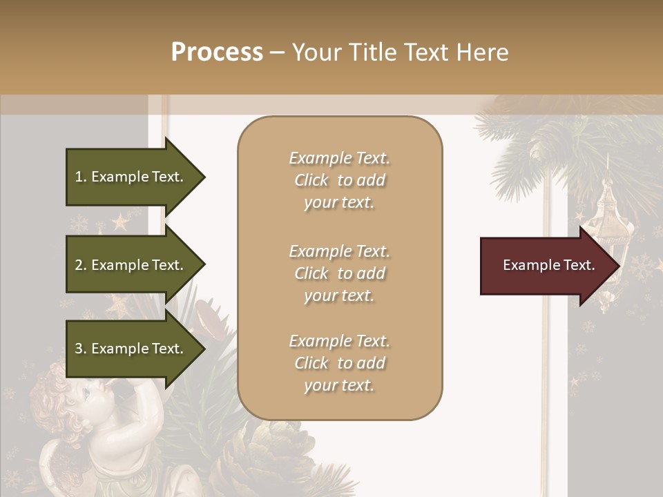 Gift Album Decor PowerPoint Template