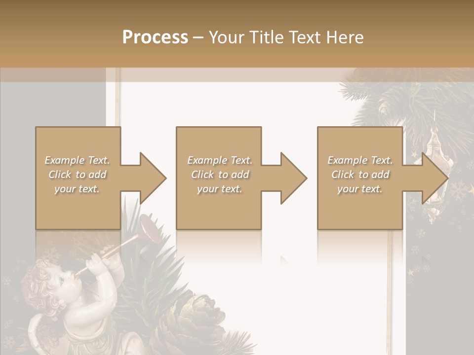 Gift Album Decor PowerPoint Template