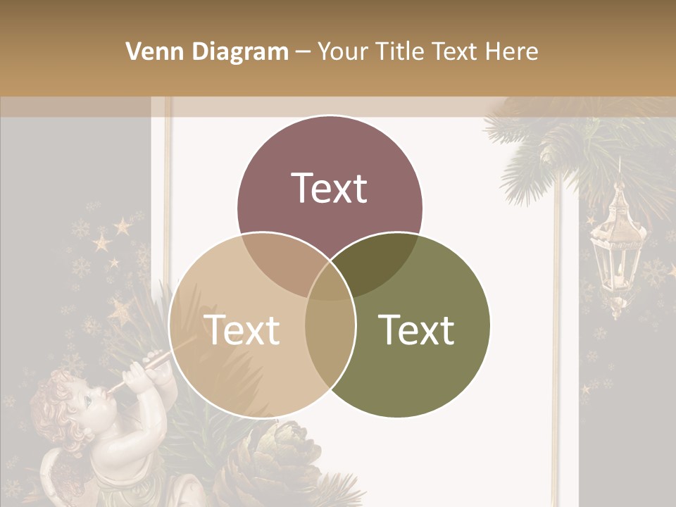 Gift Album Decor PowerPoint Template