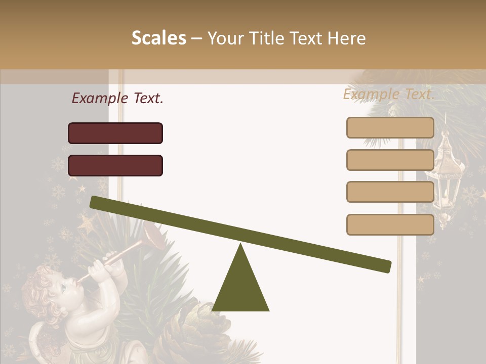 Gift Album Decor PowerPoint Template