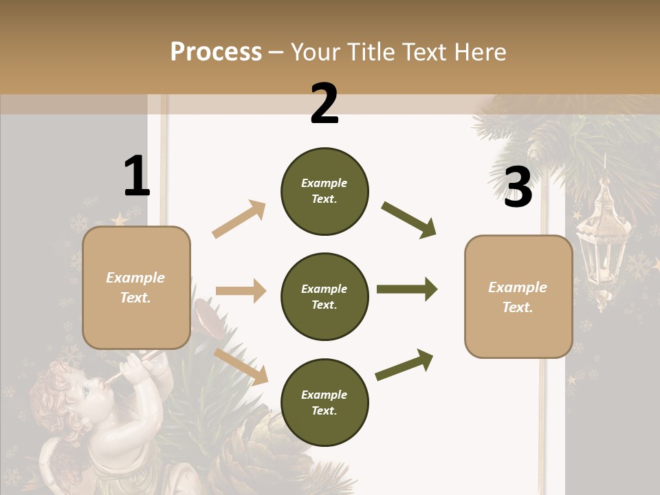 Gift Album Decor PowerPoint Template