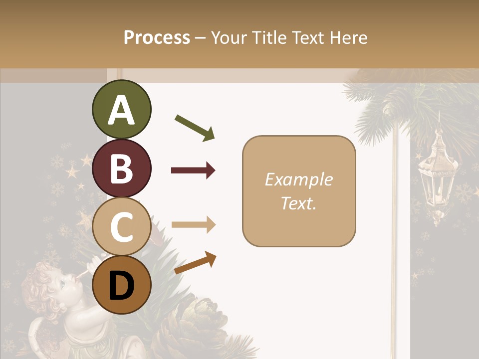 Gift Album Decor PowerPoint Template