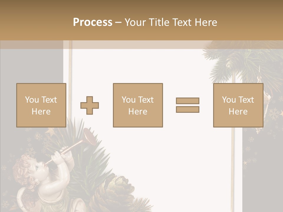Gift Album Decor PowerPoint Template