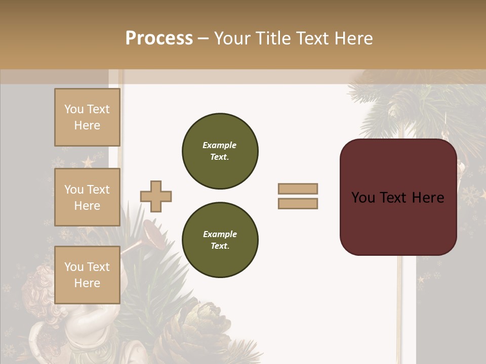 Gift Album Decor PowerPoint Template