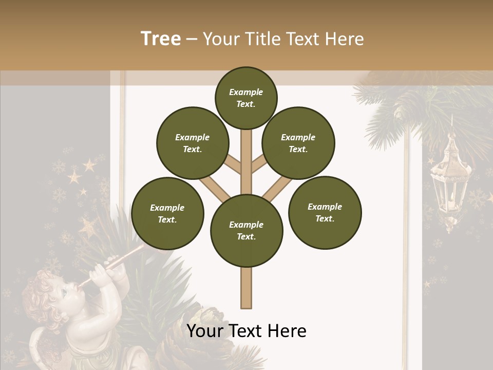 Gift Album Decor PowerPoint Template