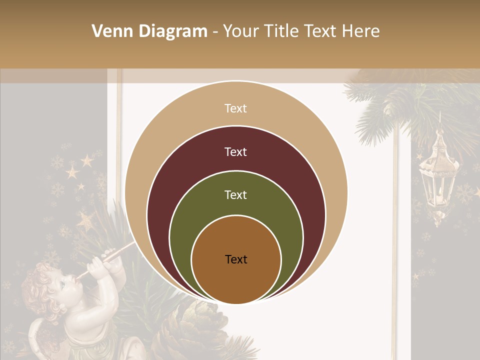 Gift Album Decor PowerPoint Template