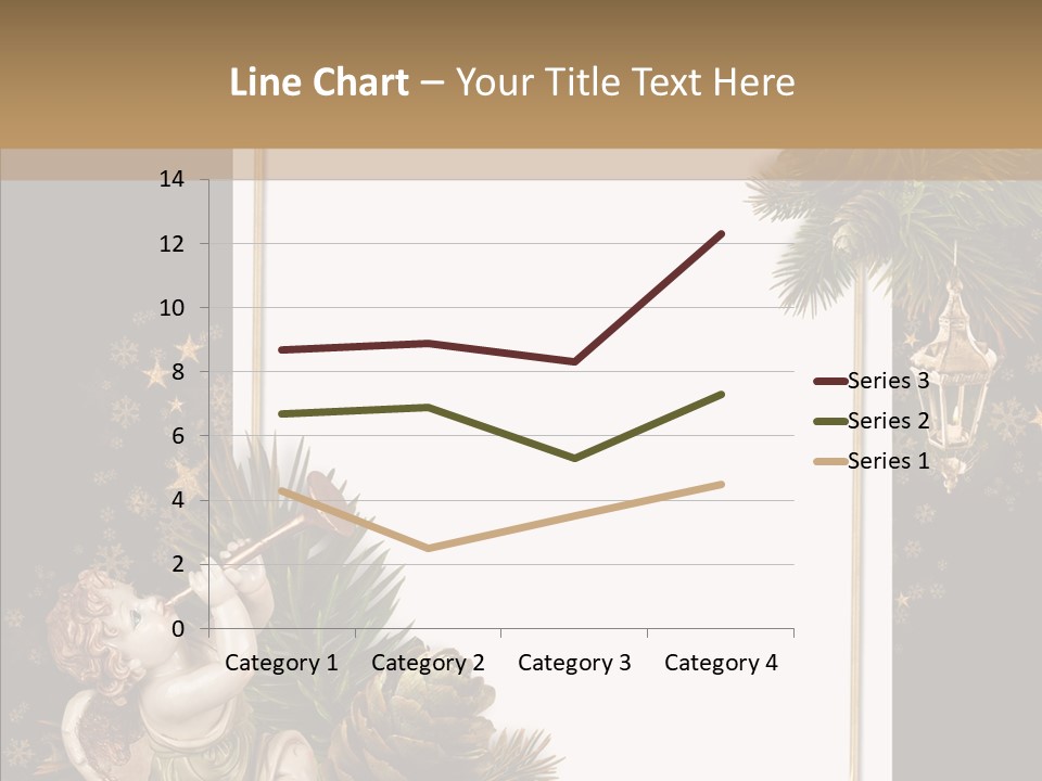 Gift Album Decor PowerPoint Template