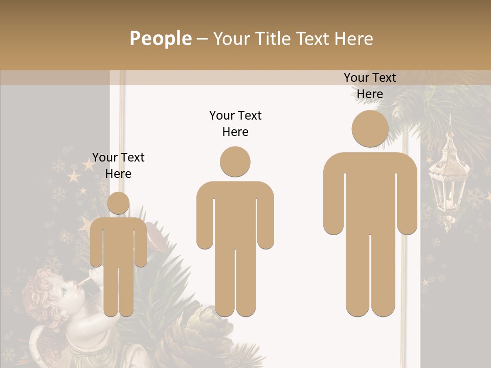 Gift Album Decor PowerPoint Template