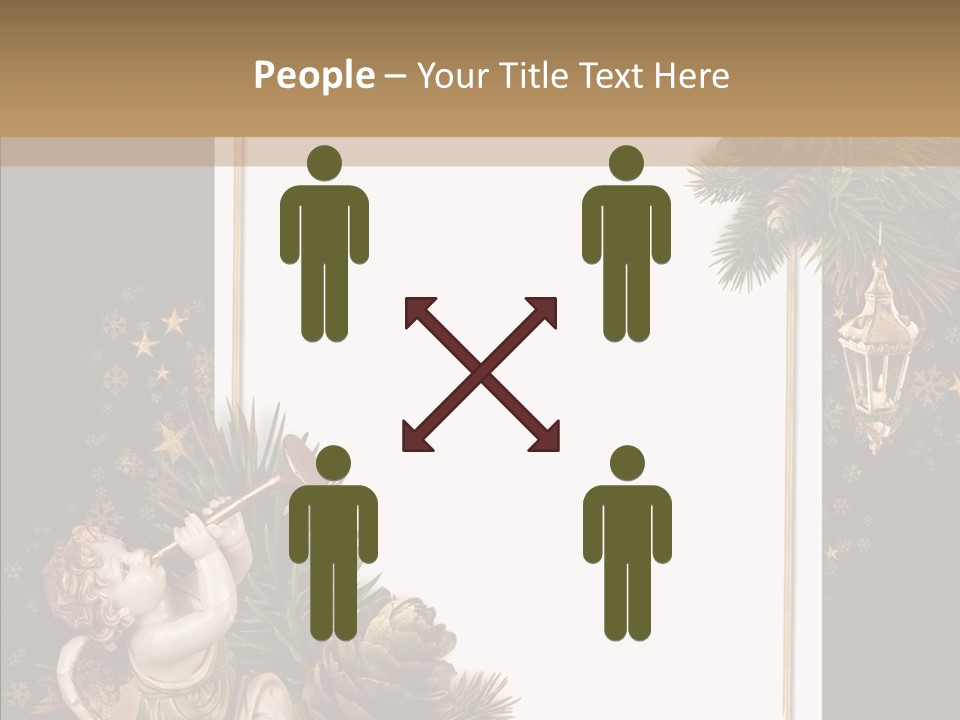 Gift Album Decor PowerPoint Template