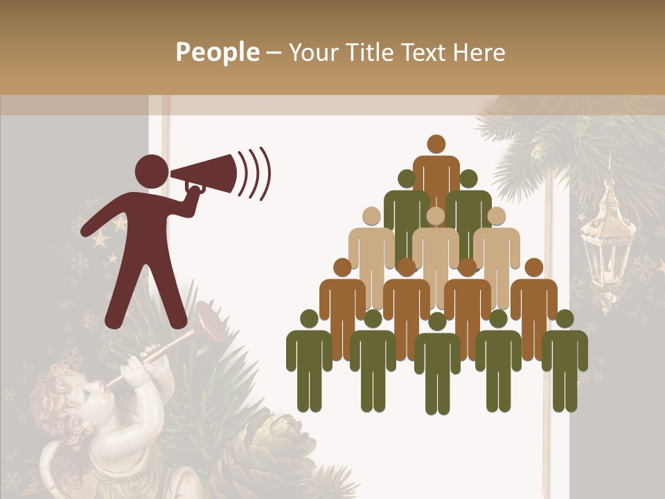 Gift Album Decor PowerPoint Template