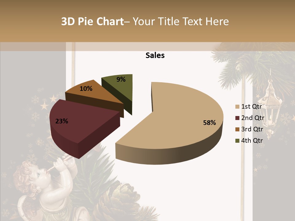 Gift Album Decor PowerPoint Template