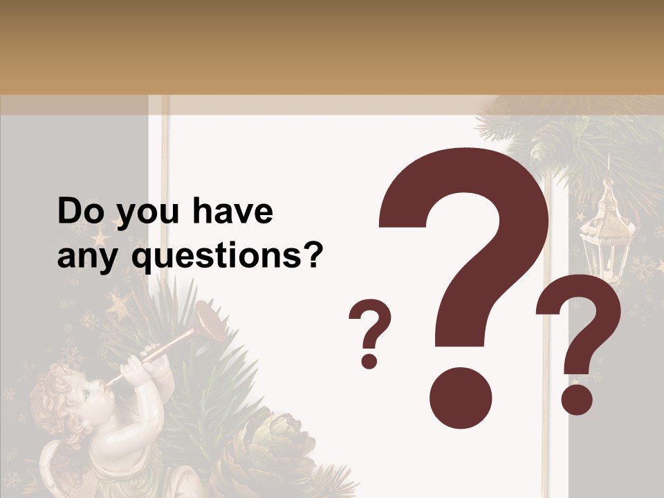 Gift Album Decor PowerPoint Template