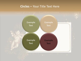 Merry Christmas Order Decor PowerPoint Template