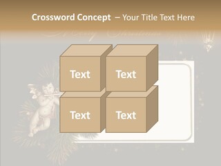 Merry Christmas Order Decor PowerPoint Template