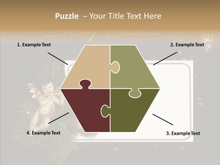 Merry Christmas Order Decor PowerPoint Template