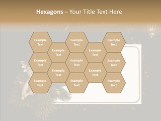 Merry Christmas Order Decor PowerPoint Template