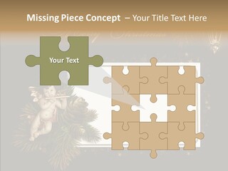 Merry Christmas Order Decor PowerPoint Template