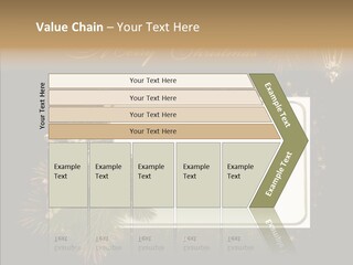 Merry Christmas Order Decor PowerPoint Template