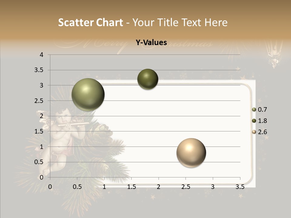 Merry Christmas Order Decor PowerPoint Template