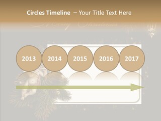 Merry Christmas Order Decor PowerPoint Template