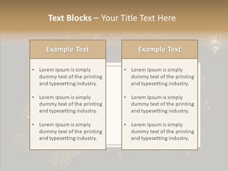 Merry Christmas Order Decor PowerPoint Template