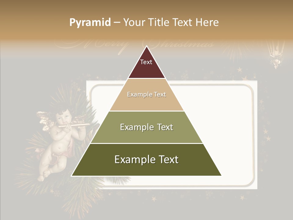 Merry Christmas Order Decor PowerPoint Template