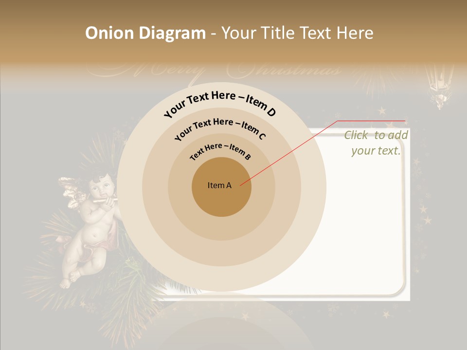 Merry Christmas Order Decor PowerPoint Template