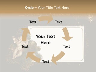 Merry Christmas Order Decor PowerPoint Template