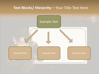 Merry Christmas Order Decor PowerPoint Template