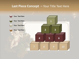 Merry Christmas Order Decor PowerPoint Template