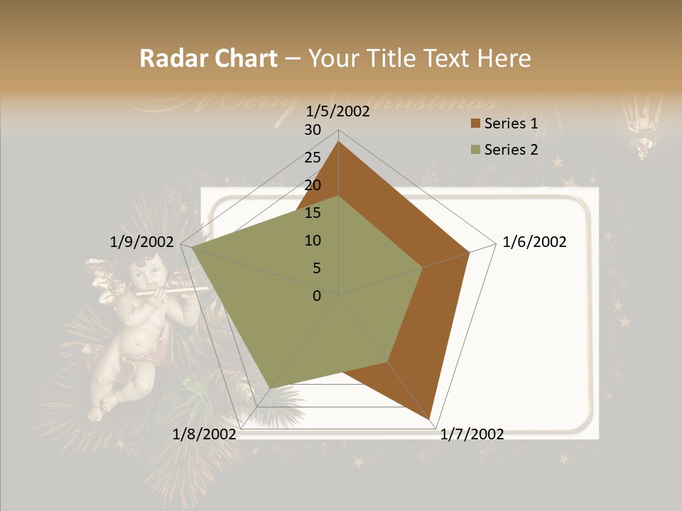 Merry Christmas Order Decor PowerPoint Template