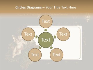 Merry Christmas Order Decor PowerPoint Template