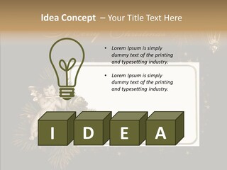 Merry Christmas Order Decor PowerPoint Template