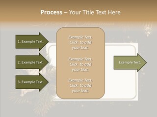 Merry Christmas Order Decor PowerPoint Template