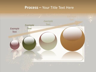 Merry Christmas Order Decor PowerPoint Template