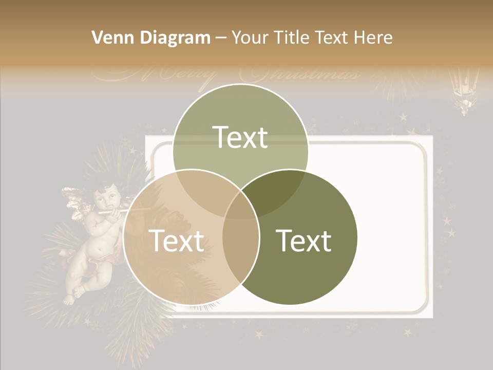 Merry Christmas Order Decor PowerPoint Template